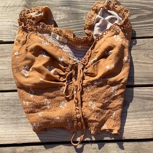 Cute cream off the shoulder top